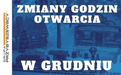 Zmiana godzin otwarcia w okresie świąteczno-noworocznym 2022
