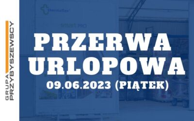 Pozbet i Novoterm nieczynne w dniu 9.06.2023 r.